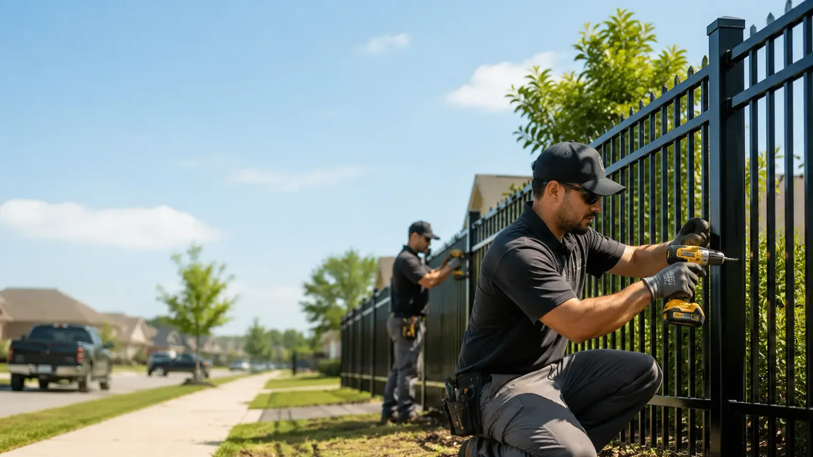 Metal Fence Installation in Berlin, NJ